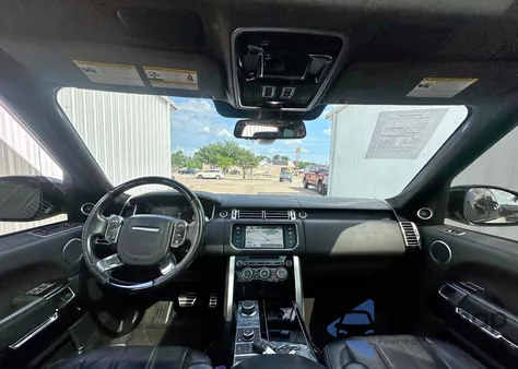 2016 Land Rover Range Rover Supercharged z USA, uszkodzony, nr VIN SALGS2EF4GA317214